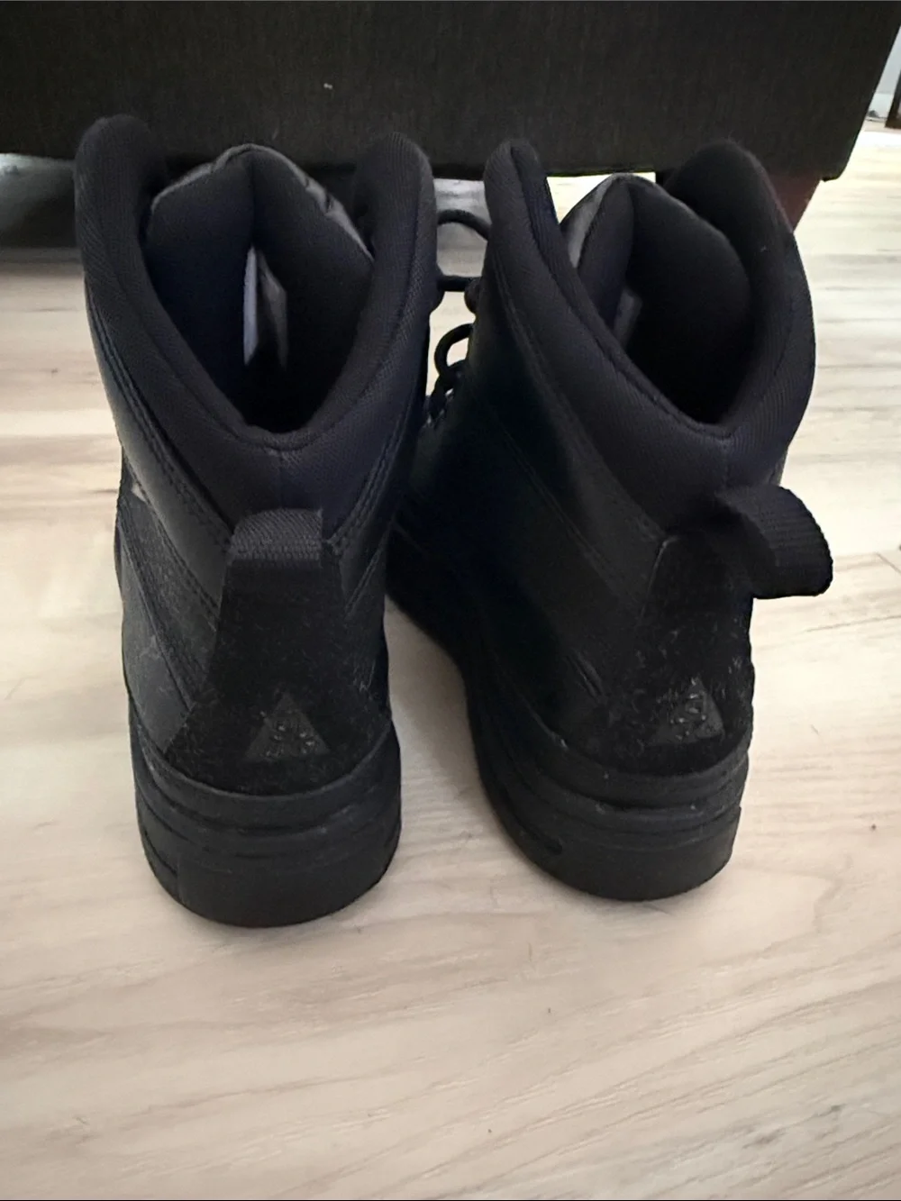 Nike Kids Black High-Top Boot Snow Boots
